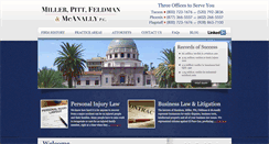 Desktop Screenshot of hmpfmlaw.com